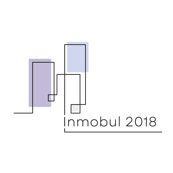 Placa de empresa de metacrilato Inmobul 2018 SLU - 20x20 cm