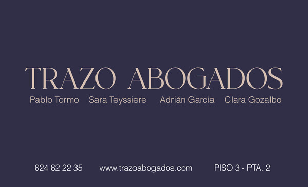 Placa de empresa de metacrilato PABLO TORMO DELGADO - 34x21 cm