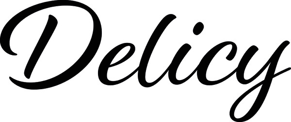 Letras recortadas PVC negro Delicy Food Solutions, S.l. - Islas Baleares 73x31 cm