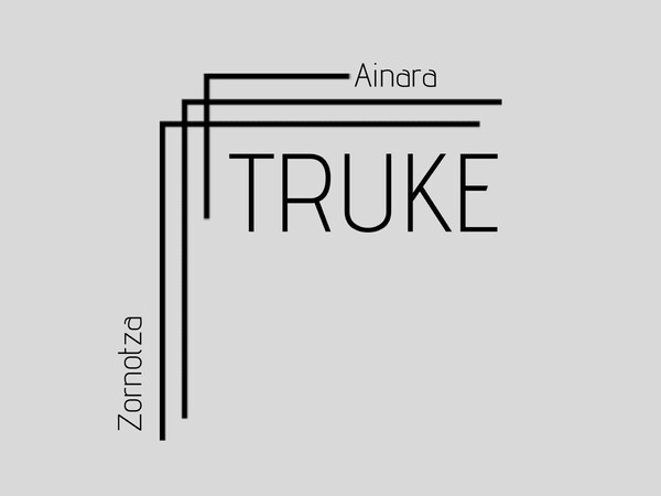 Placa de empresa de metacrilato Truke - 40x30 cm