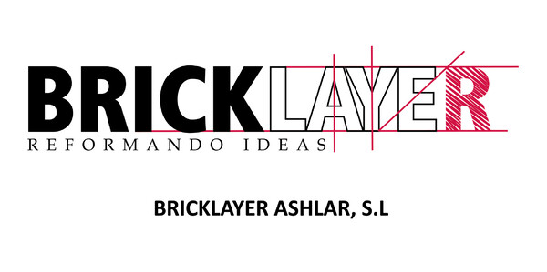 Placa de empresa de metacrilato BRICKLAYER ASHLAR, S.L. - 20x10 cm