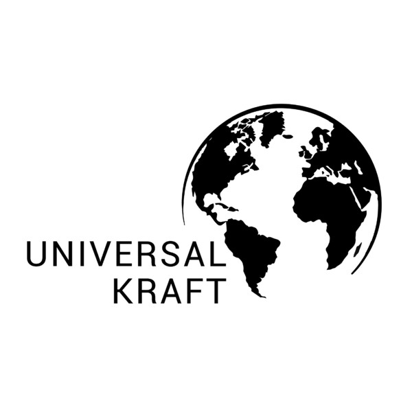 Placa de empresa de metacrilato grabado láser Universal Kraft SL - 20x20 cm