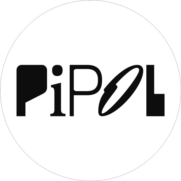 Rótulo luminoso redondo - 24 horas Pipol Project SCP - Barcelona 50x50 cm