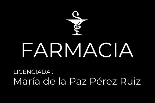 Placa de Empresa de Metacrilato Farmacia Pérez Arcas e Hija C.B. - 30x20 cm