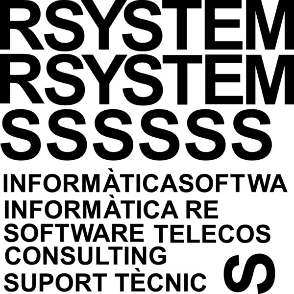 Letras recortadas de metacrilato opal o transparente R-SYSTEMS NETWORK SOLUTIONS SL - 101x101 cm