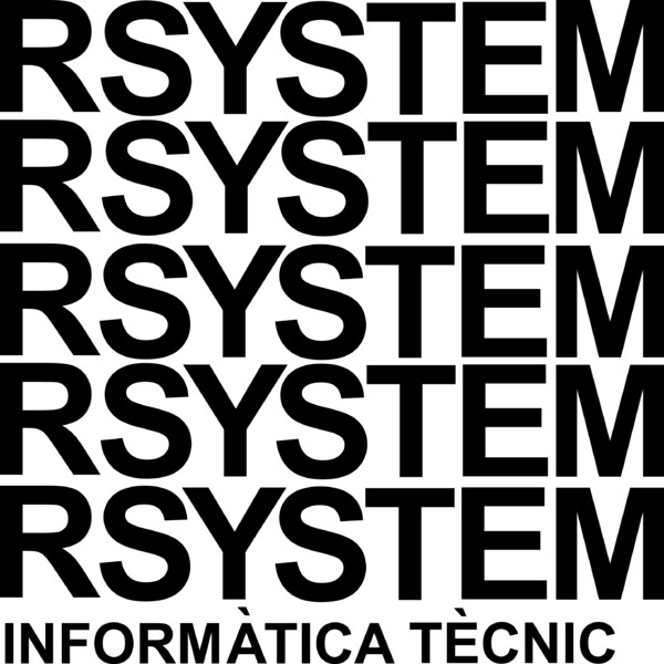 Letras recortadas de metacrilato opal o transparente R-SYSTEMS NETWORK SOLUTIONS SL - 101x101 cm