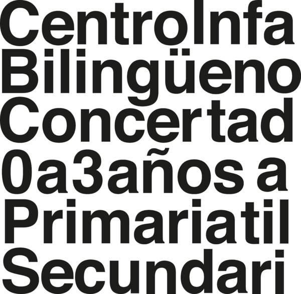 Letras recortadas de PVC blanco GRAFIBY - 163x159 cm